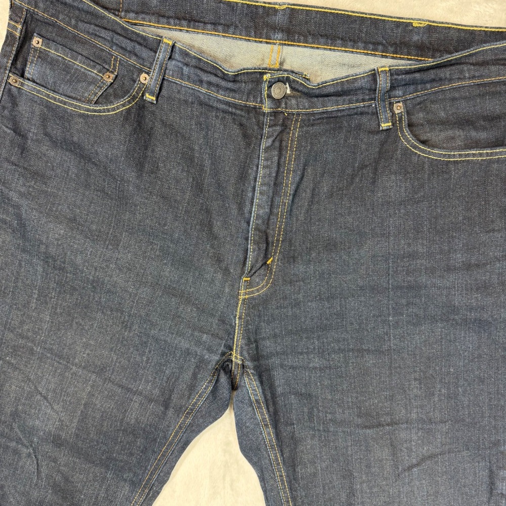 Levis 541 Athletic Taper Jeans Mens 46x32 Dark Wash Indigo Denim 18757-0000 - Picture 8 of 12